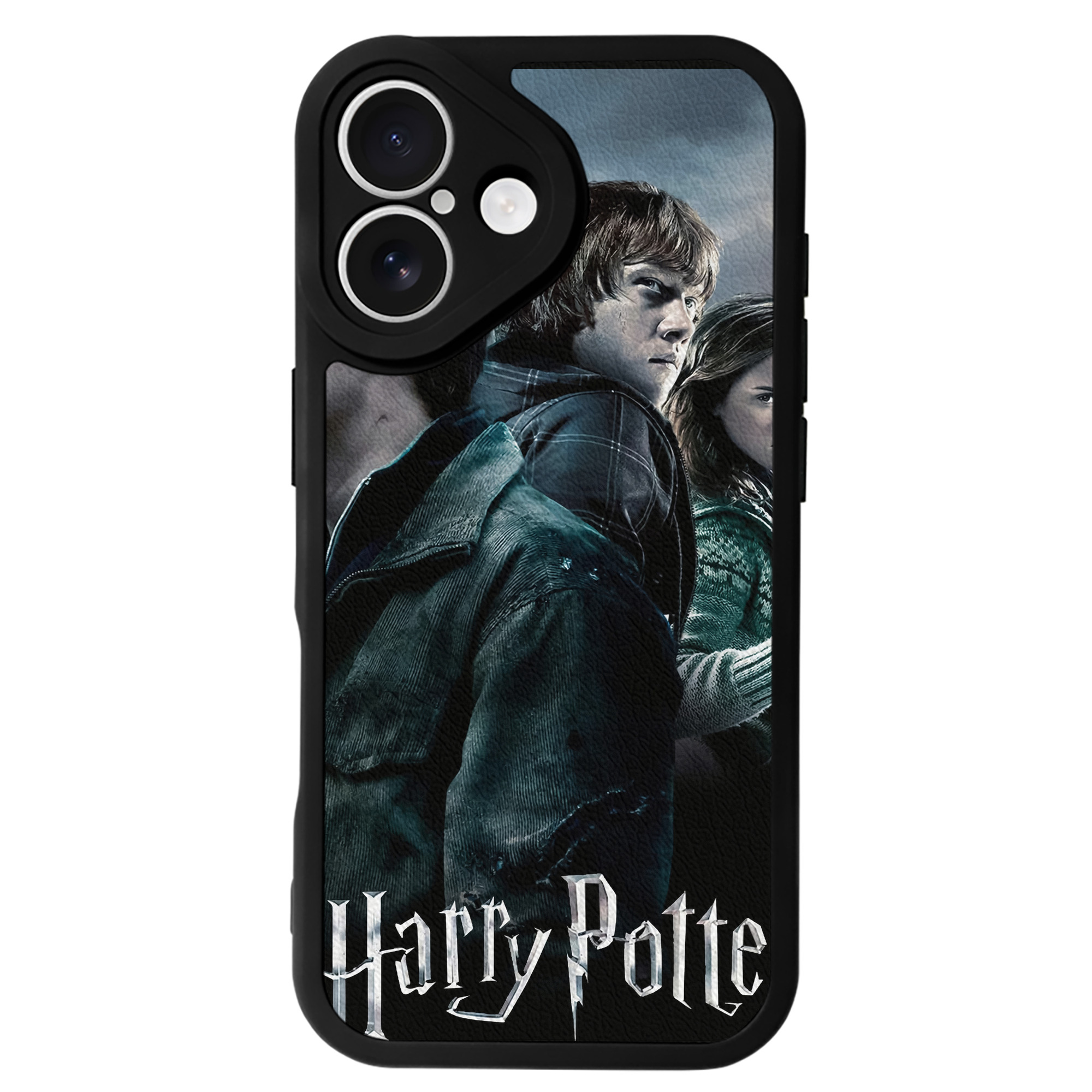 （画像用） Harry Potter ハリー・ポッターシリーズ 【iPhone 16シリーズ対応】シリコンスマホケース（レザー調） 材質：シリコン